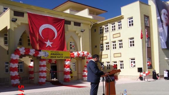 Saraykent Anadolu İmam Hatip Lisesi  ve Erkek Öğrenci Pansiyonu Açıldı 
