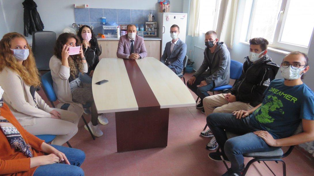 İlçe Milli Eğitim Müdürümüz Ahmet DOĞAN Sarayözü İlk/Ortaokulunu Ziyaret Etti
