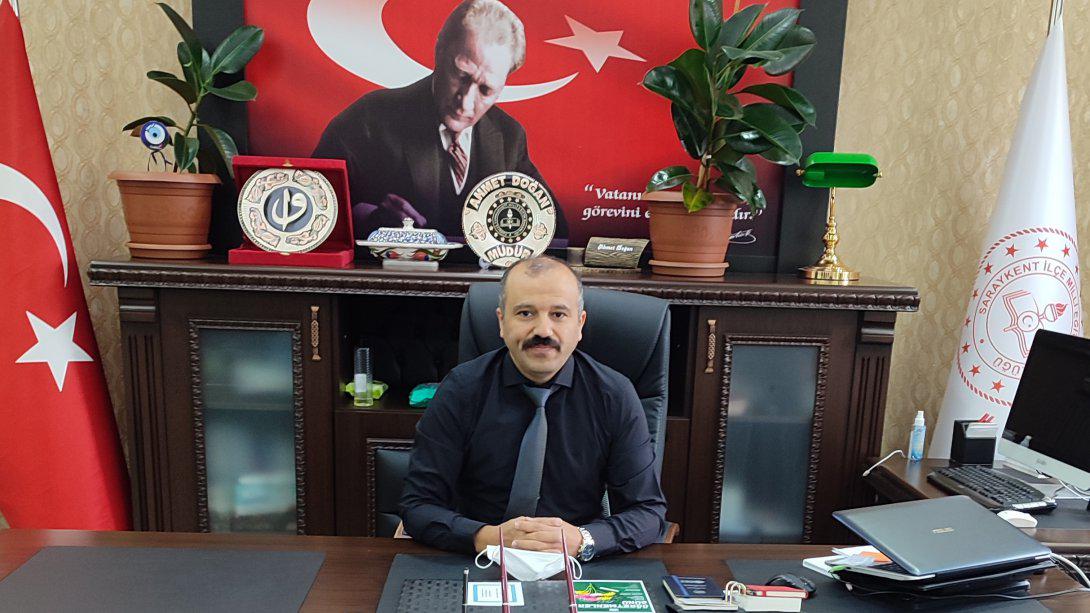 Millî Eğitim Müdürümüz Ahmet Doğan' ın 15 Temmuz Demokrasi ve Millî Birlik Günü Mesajı...