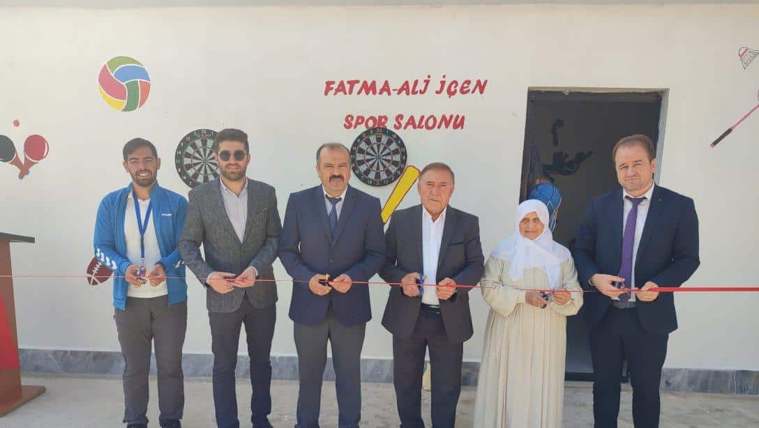 Fatma Ali İçen Spor Salonu Açılışı
