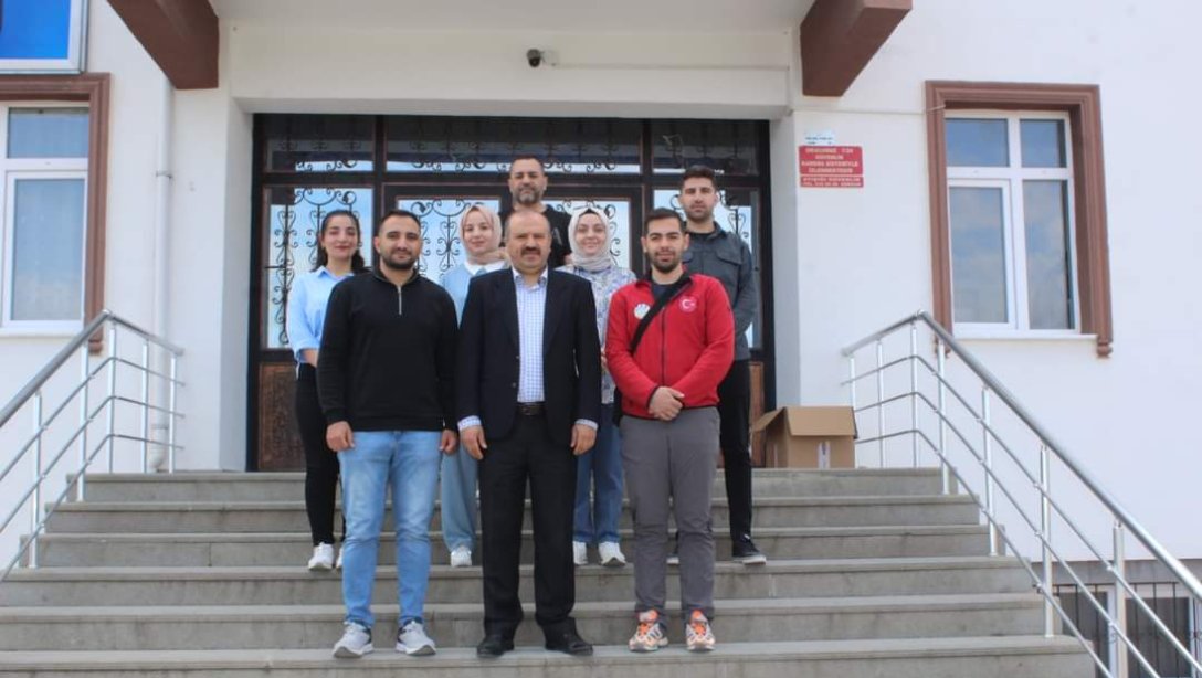 İlçe Millî Eğitim Müdürümüz Sayın Ahmet DOĞAN, İlçemiz Çiçekli Fatma Ali İçen İlk/Ortaokulu ve Sarayözü İlk/Ortaokulu'nu ziyaret etti.