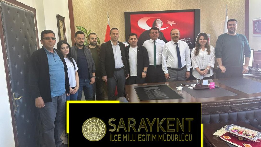 İlçe Milli Eğitim Müdürümüz Sayın Ahmet DOĞAN, kurum personeli ile bayramlaştı.