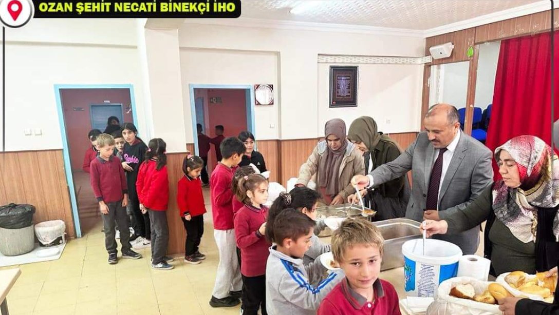 Ozan Şehit Necati Binekçi İlkokulu/ İmam Hatip Ortaokulu'na Ziyaret