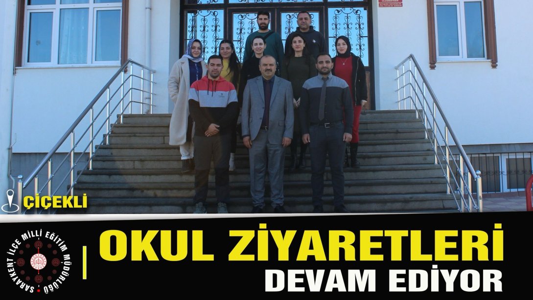 İlçe Milli Eğitim Müdürümüz Sayın Ahmet DOĞAN, Çiçekli Fatma Ali İçen İlk ve Ortaokulu'nu ziyaret ederek 